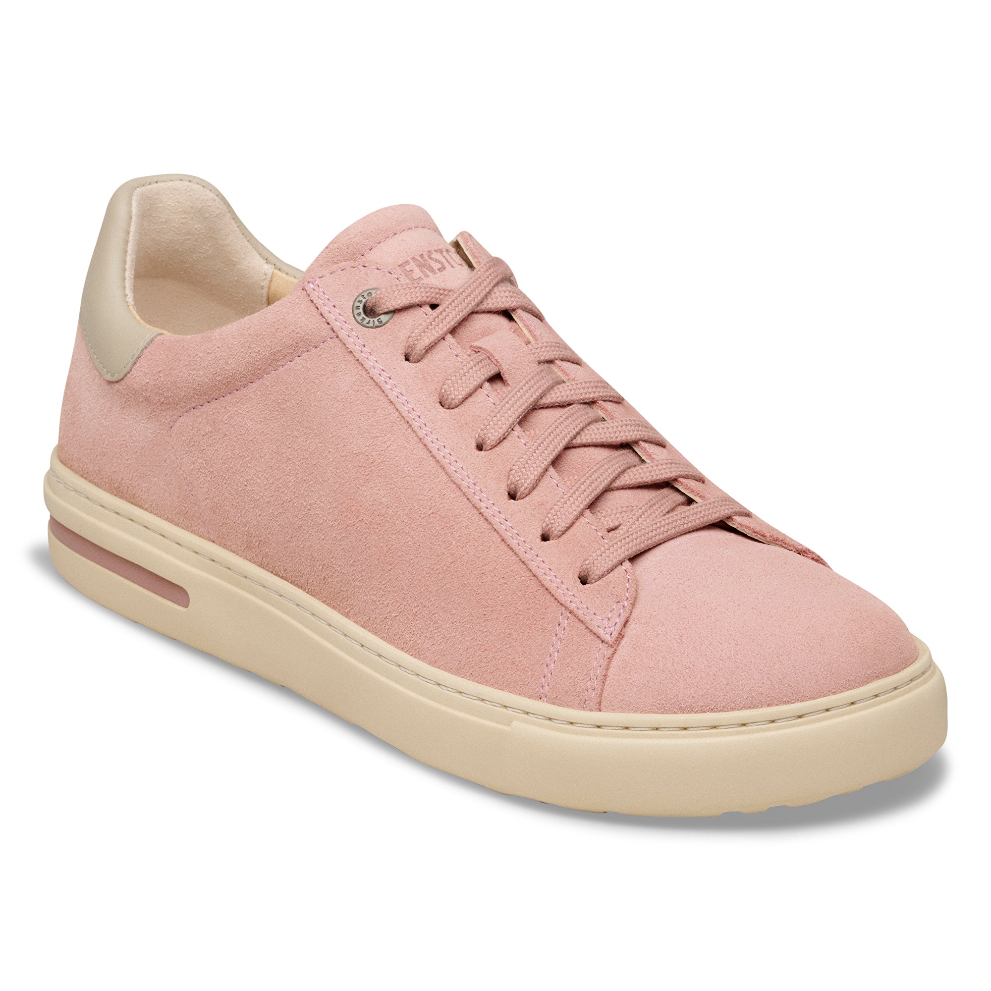 Birkenstock Bend Low pink clay suede/oyster leather
