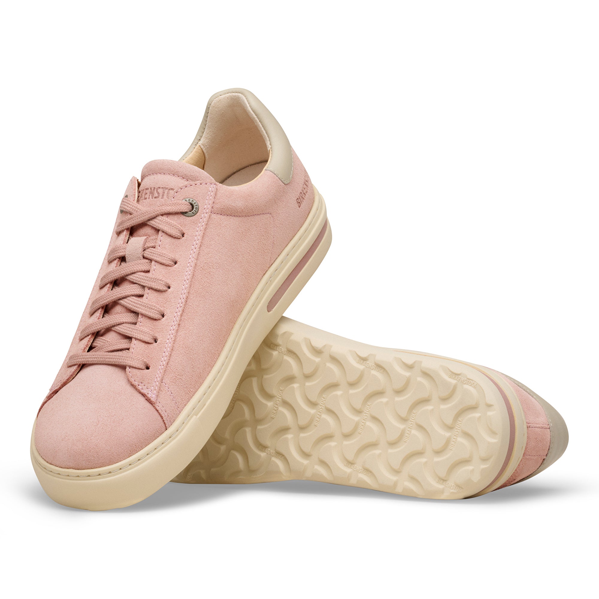 Birkenstock Bend Low pink clay suede/oyster leather