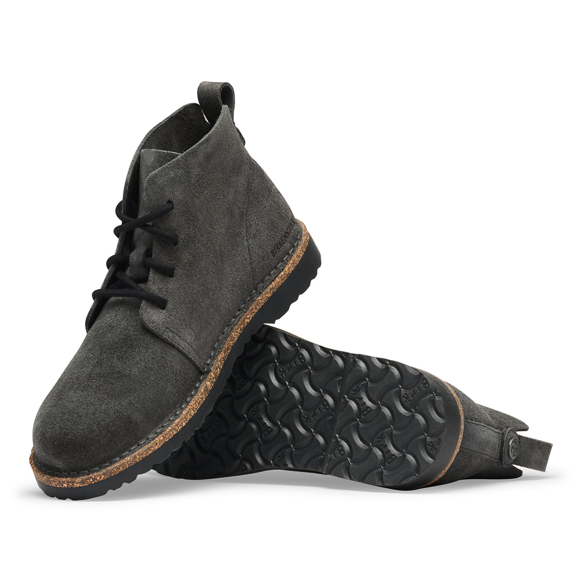 Birkenstock Uppsala Mid Chukka charcoal suede