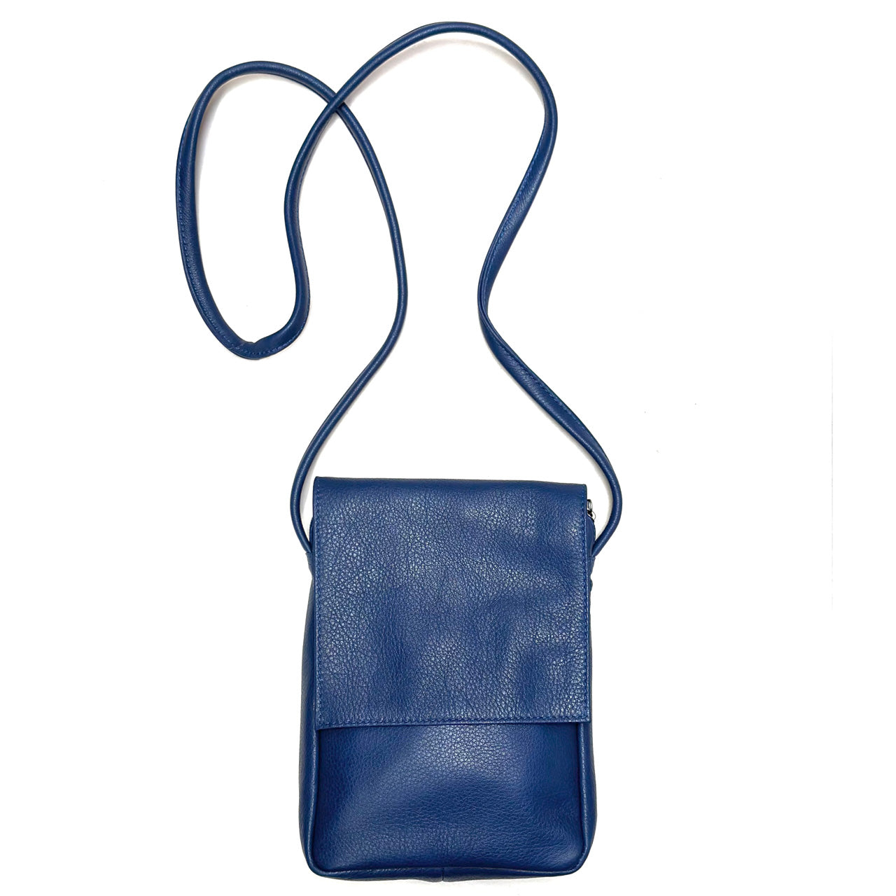 SVEN Style No. 109 Crossbody / Shoulder Bag sailor blue leather