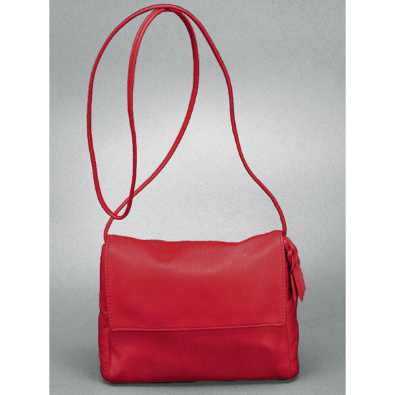 SVEN Style No. 115 Crossbody / Shoulder Bag red leather