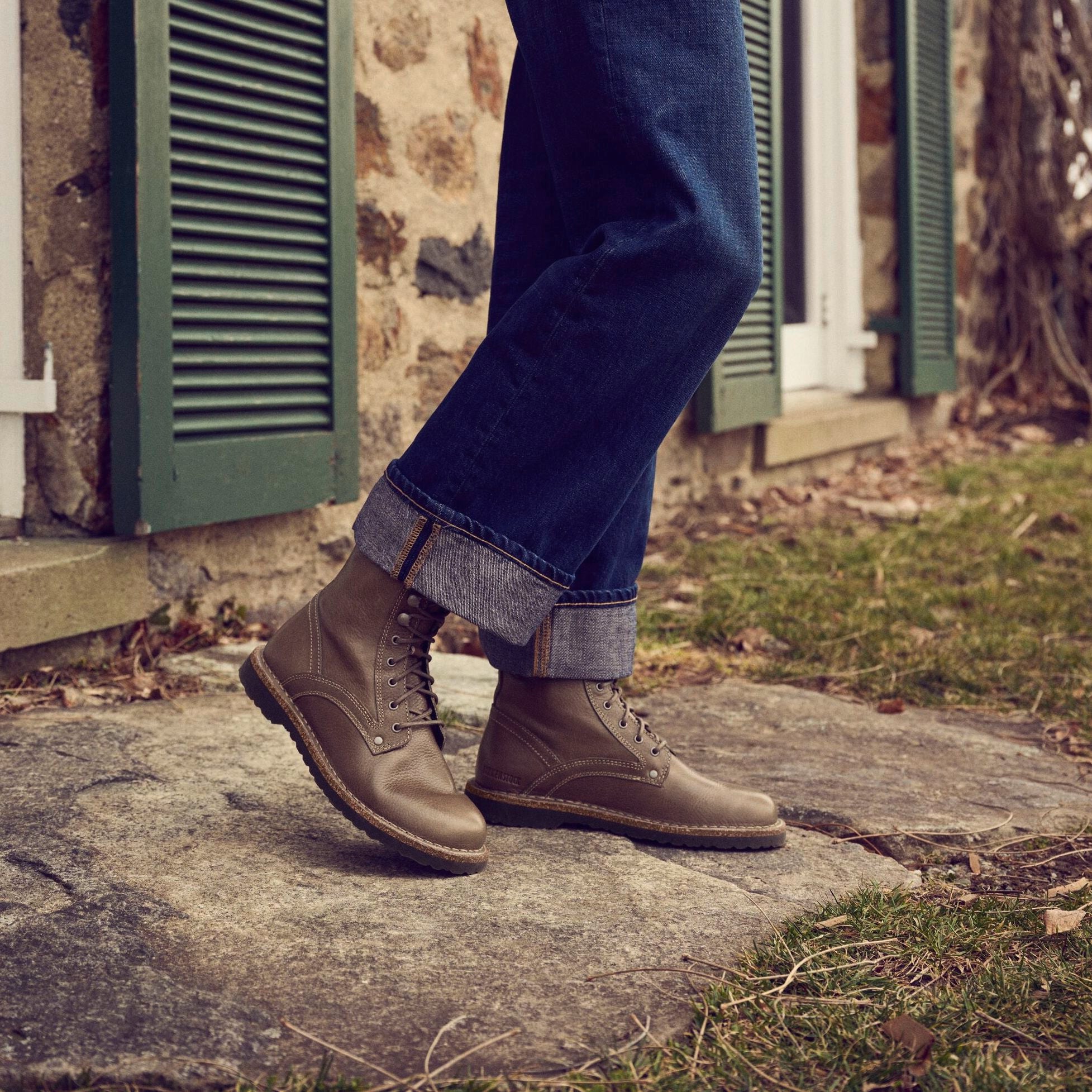 Birkenstock Bryson taupe leather