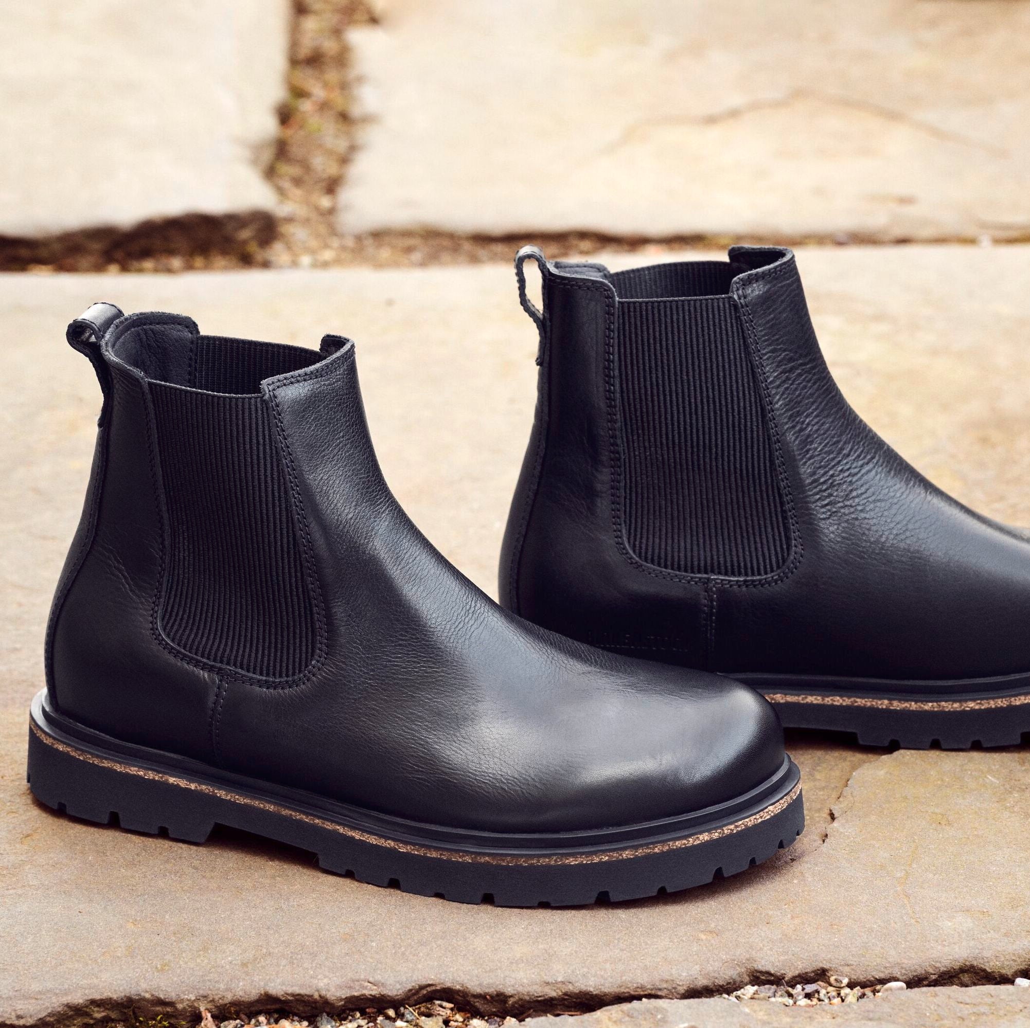 Birkenstock Men's Highwood black leather