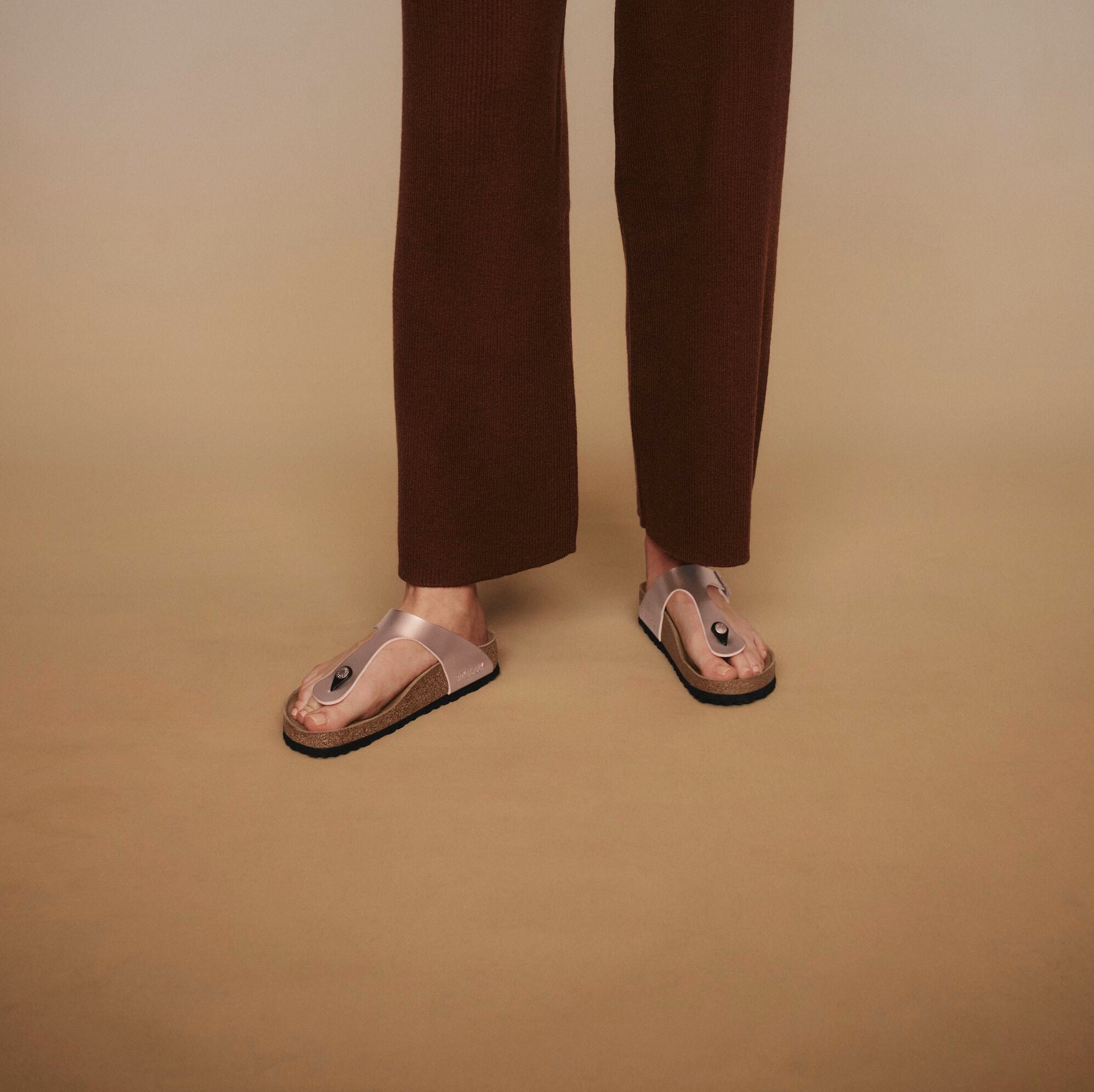 Birkenstock Gizeh copper Birko-Flor