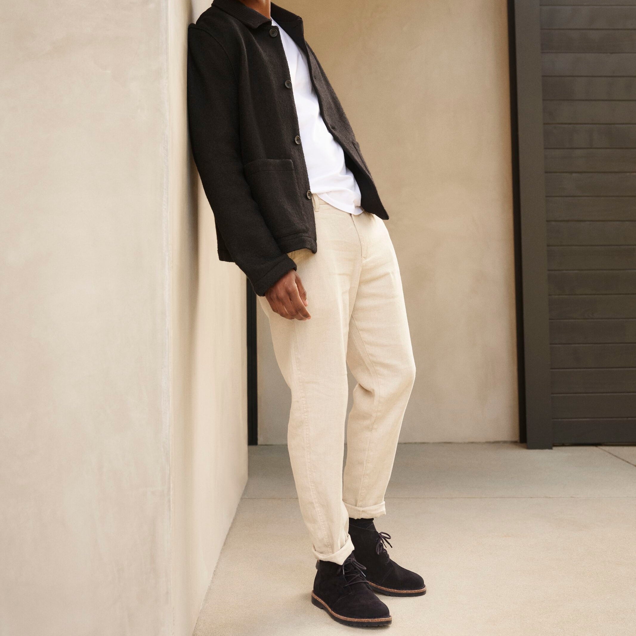 Birkenstock Uppsala Mid Chukka black suede