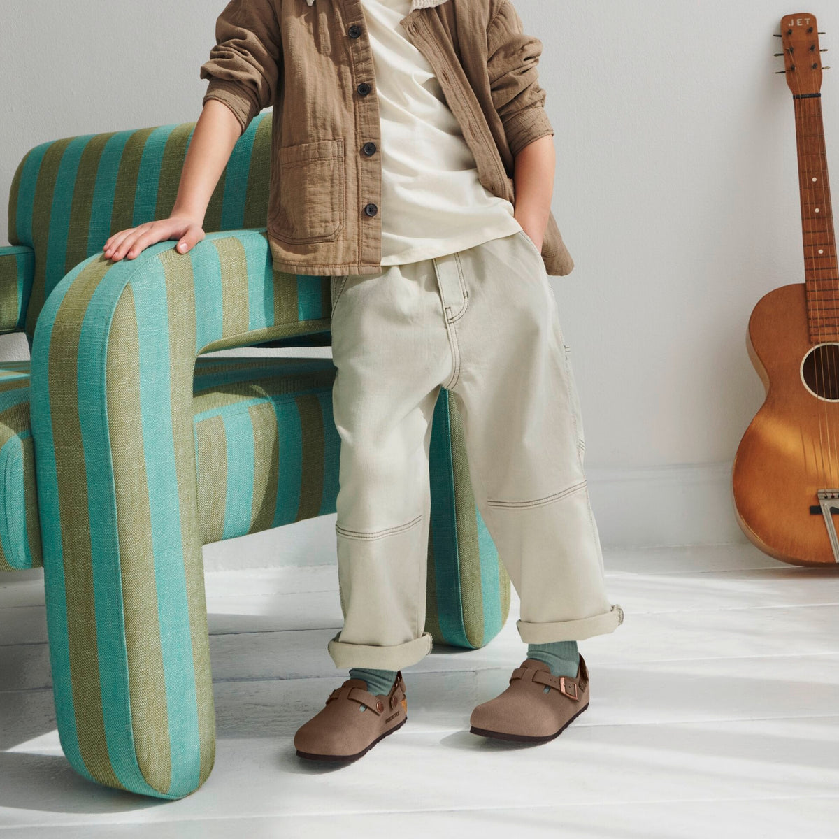 Birkenstock Kids Tokio mocha Birkibuc