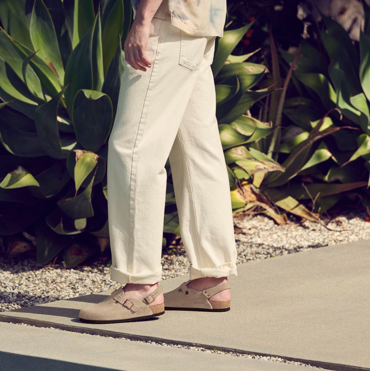 Birkenstock Tokio taupe suede