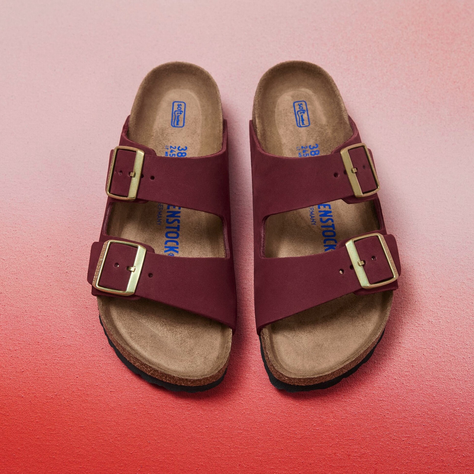 Birkenstock Arizona Soft Footbed zinfandel nubuck