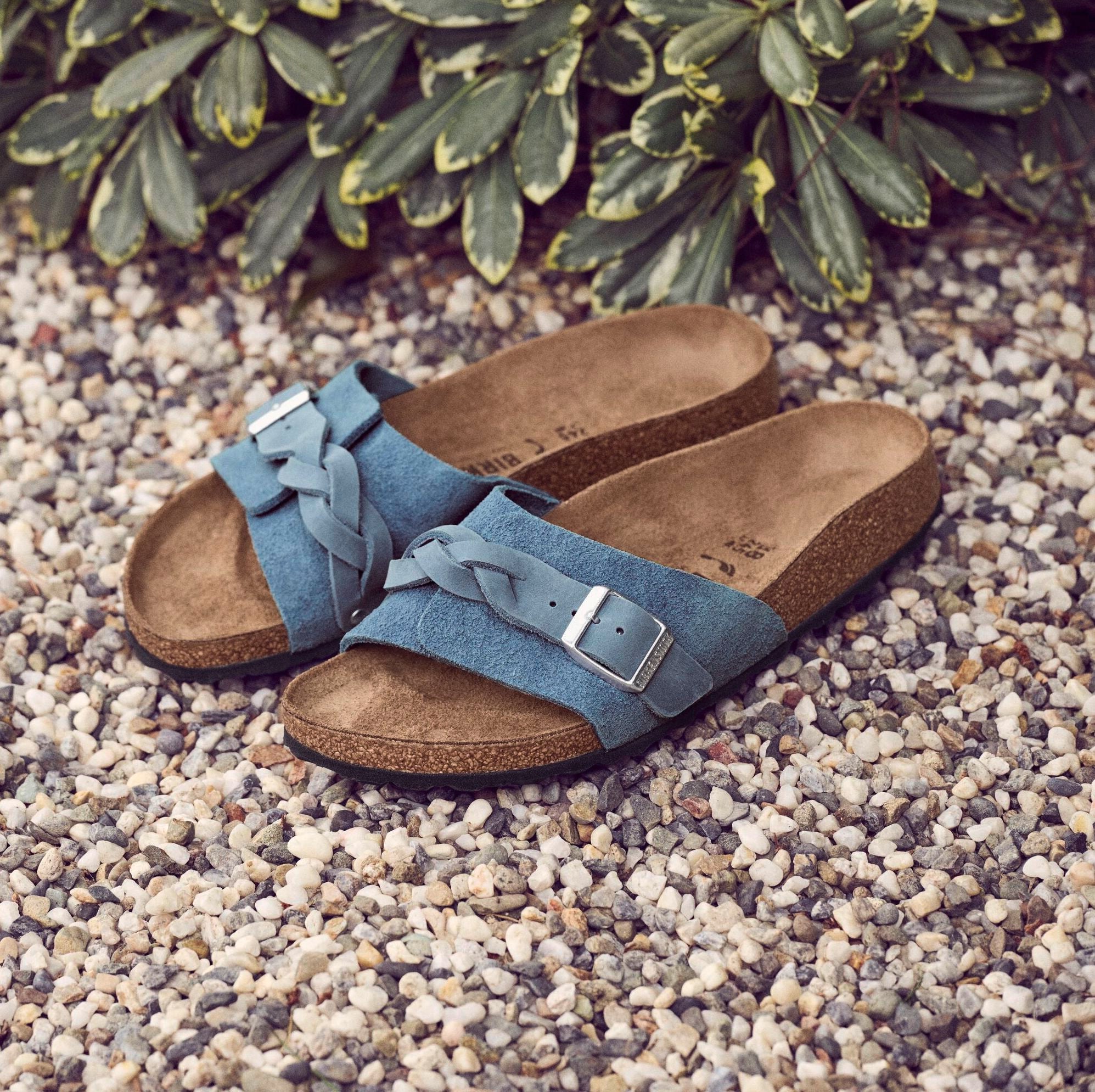 Birkenstock Oita Braid elemental blue suede