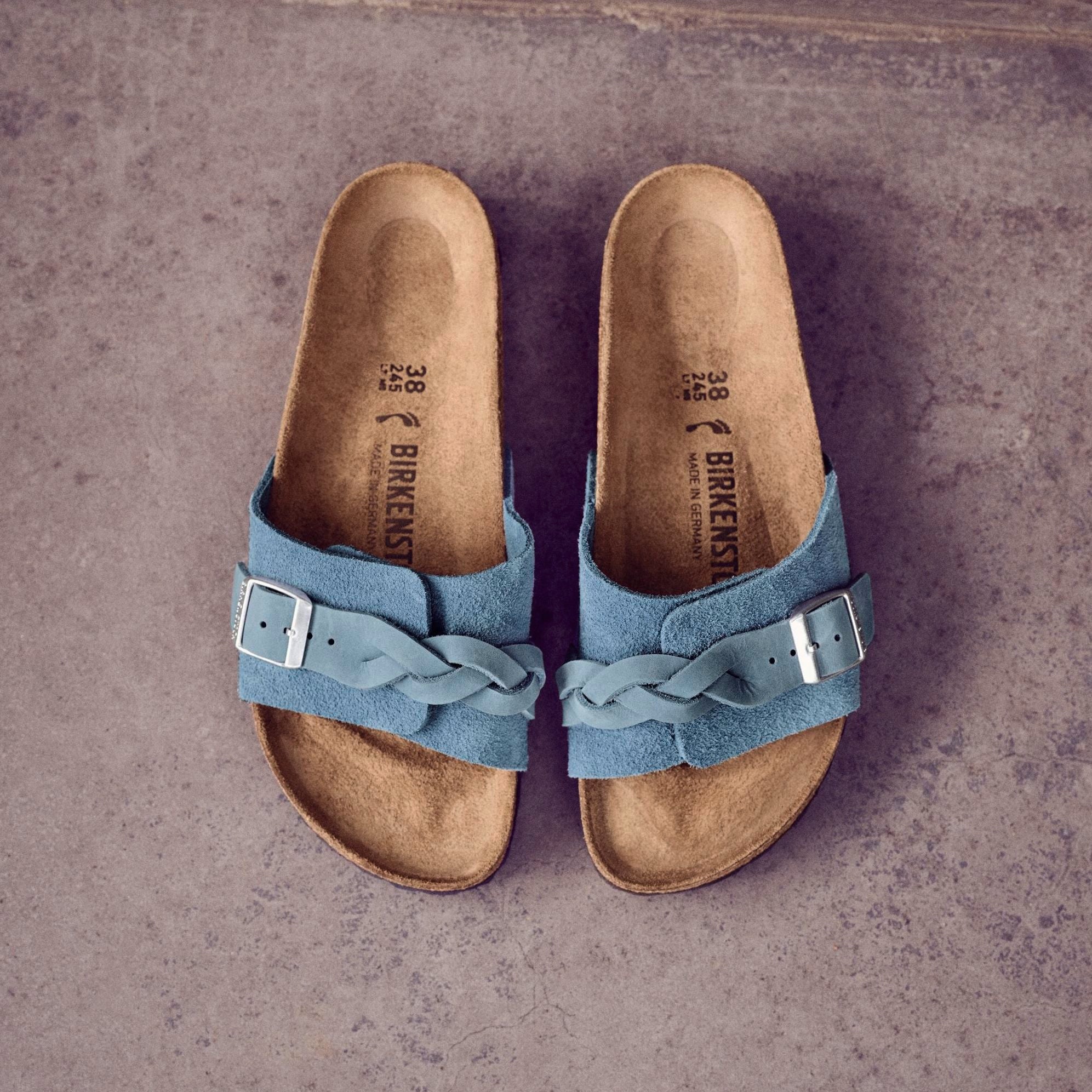 Birkenstock Oita Braid elemental blue suede
