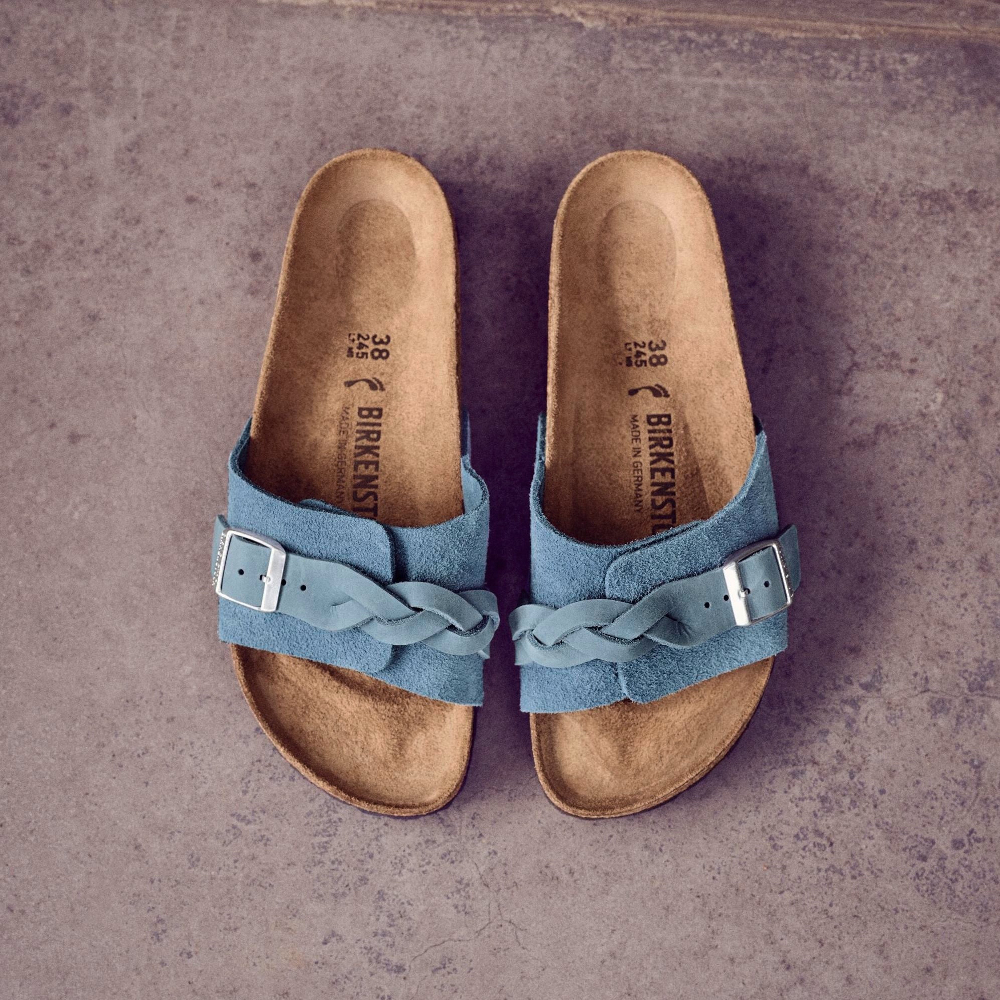 Birkenstock Limited Edition Oita Braid elemental blue suede