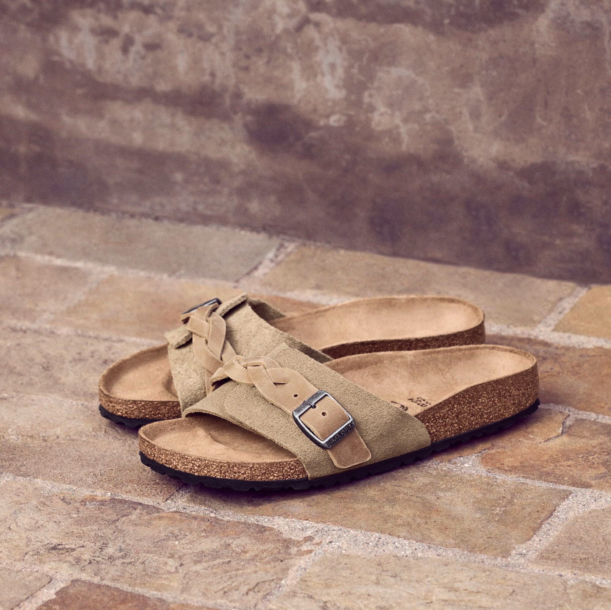 Birkenstock Oita Braid taupe suede