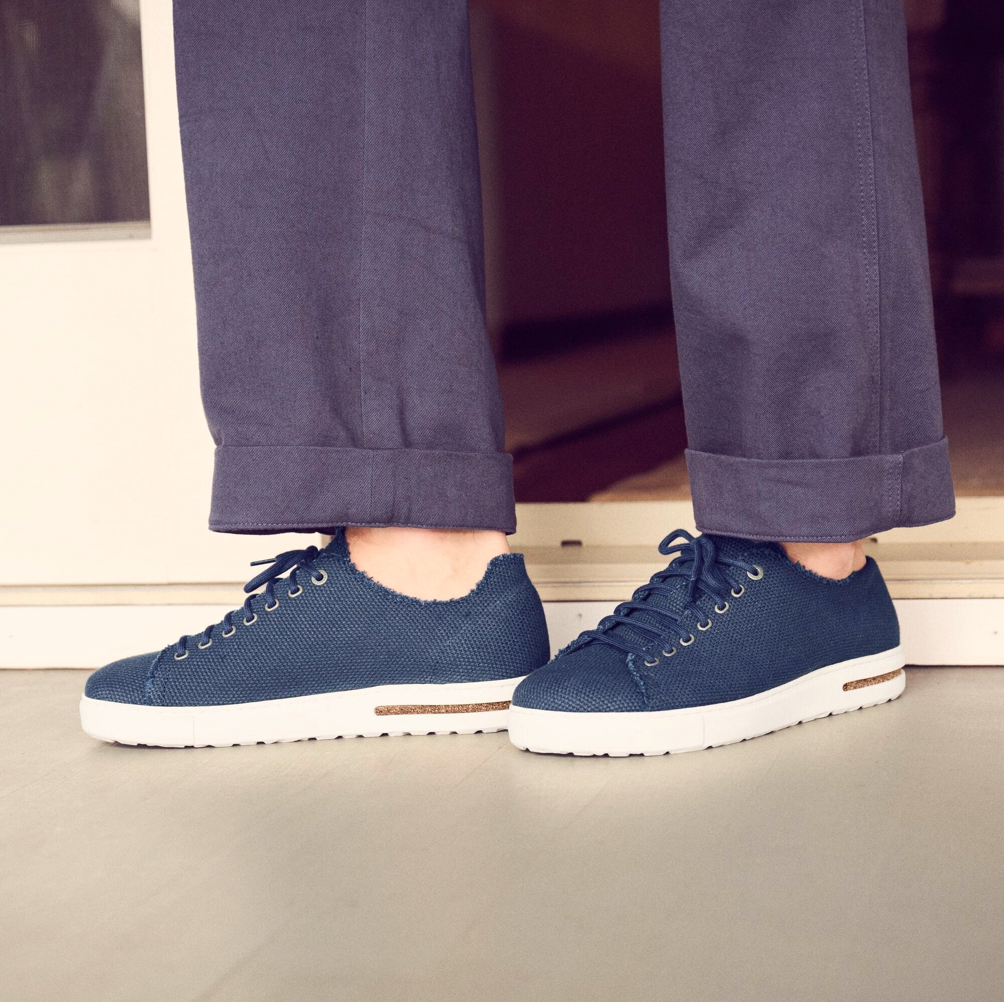 Birkenstock Bend Deconstructed midnight canvas