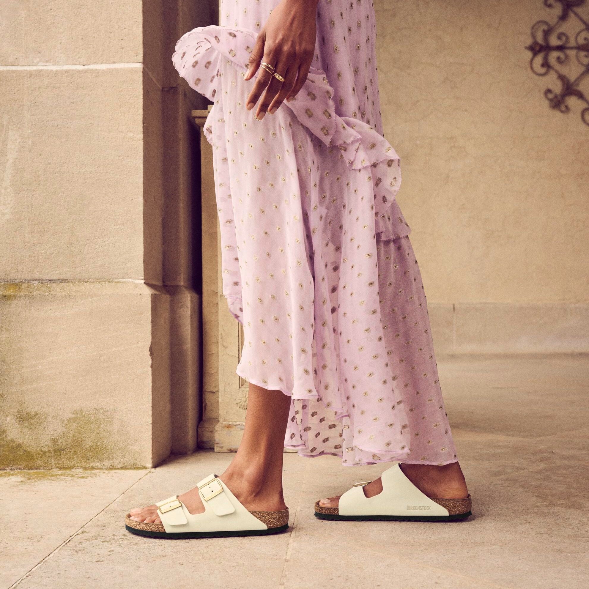 Birkenstock Arizona Soft Footbed ecru nubuck