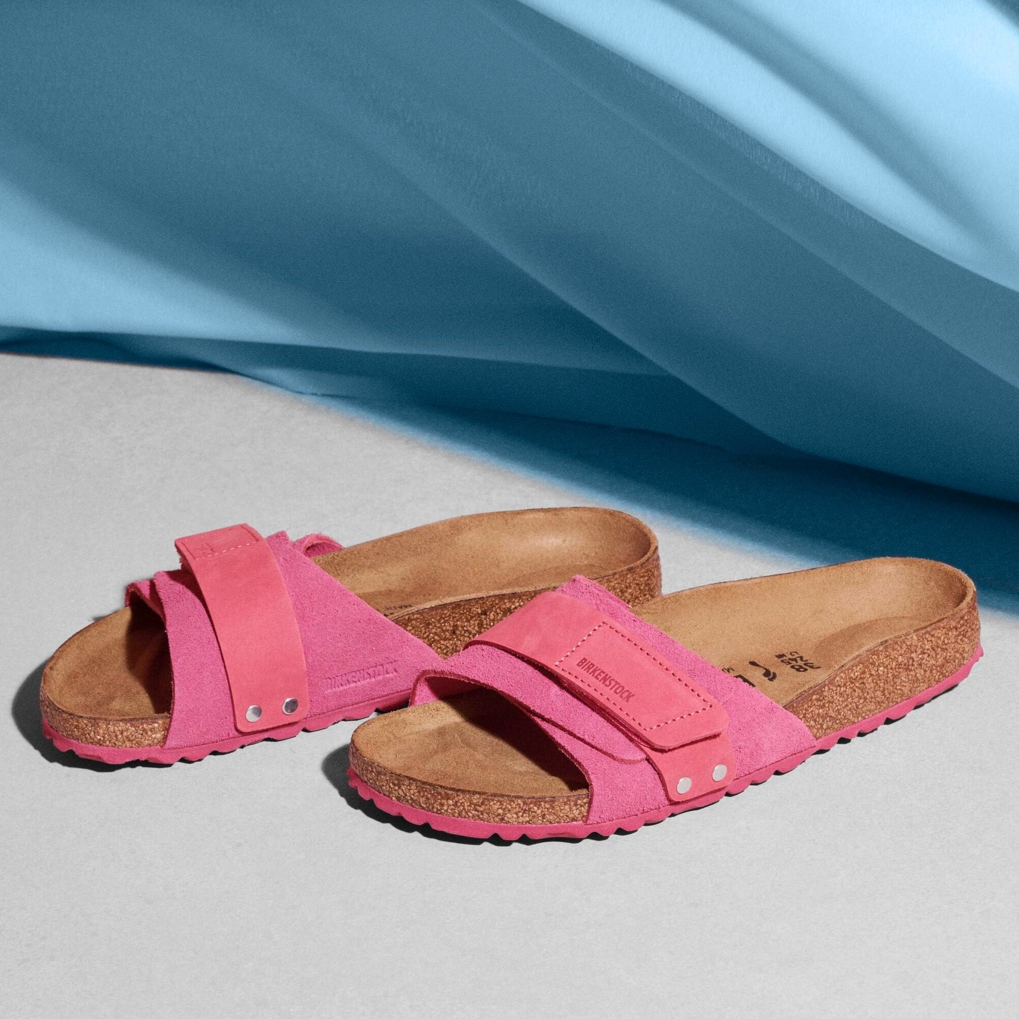 Birkenstock Oita fuchsia tulip suede