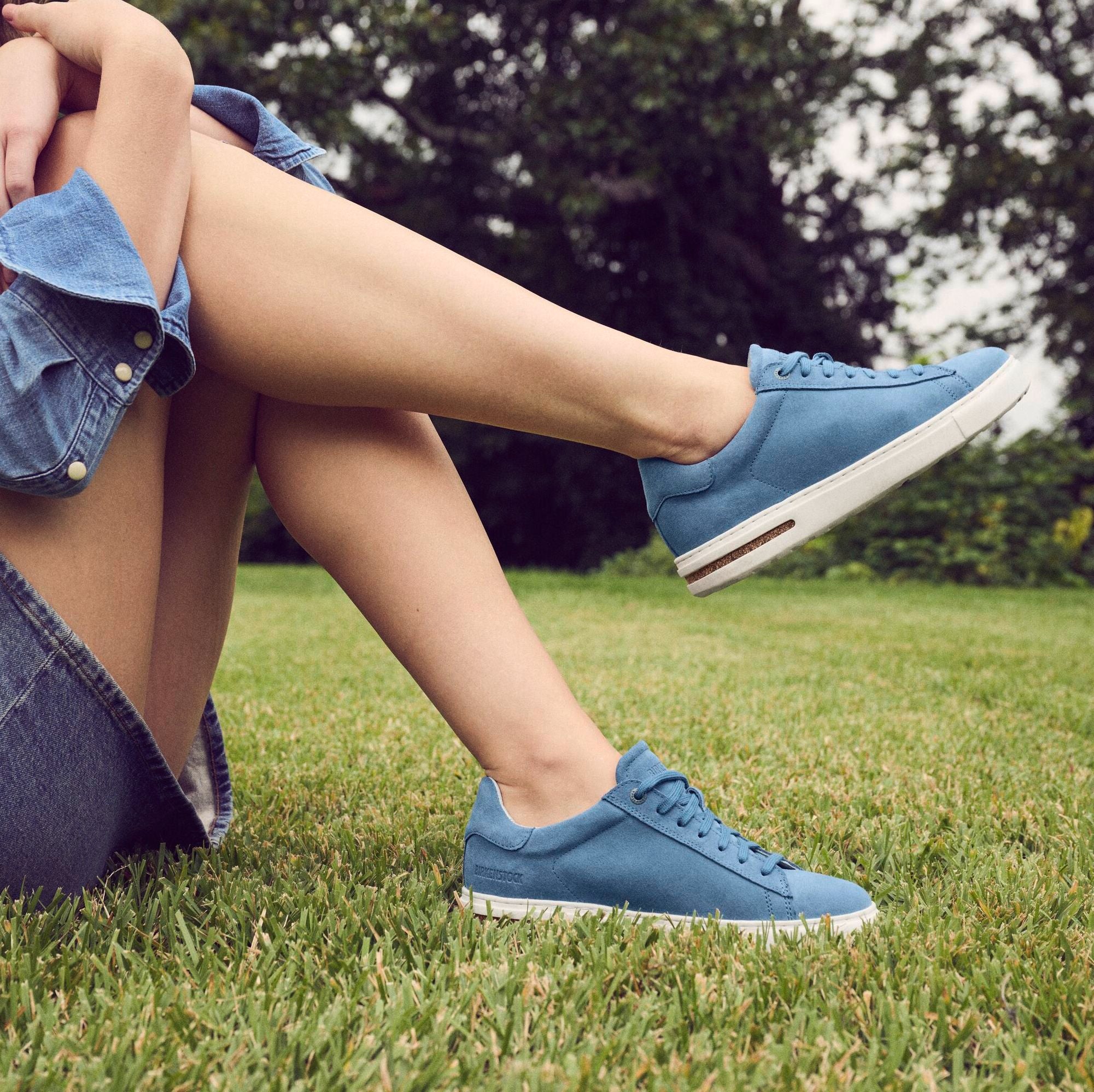 Birkenstock Bend Low elemental blue suede