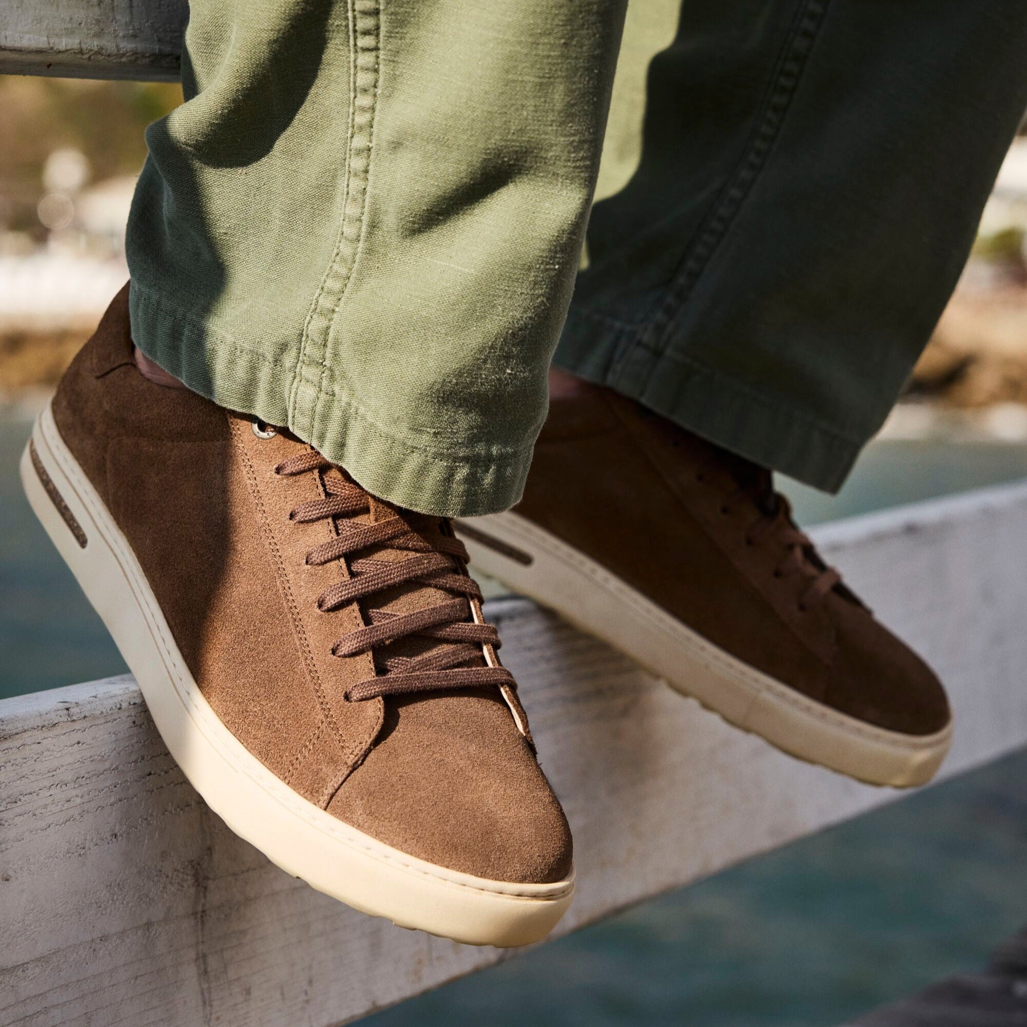 Birkenstock Bend Low dark tea suede