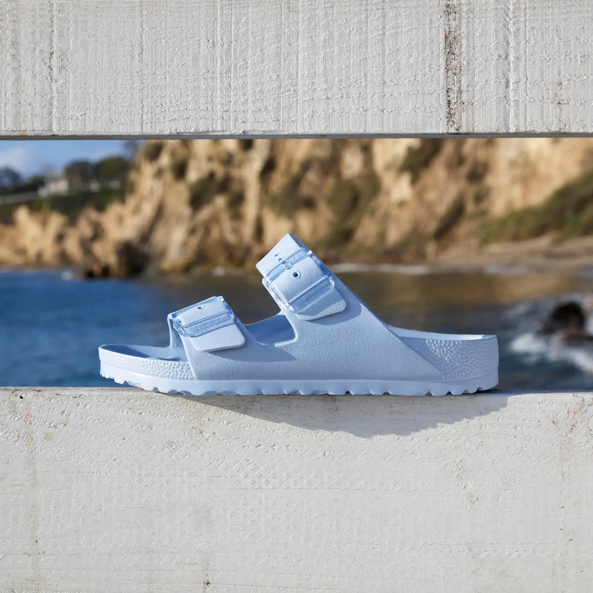 Birkenstock Arizona Stealth Buckle EVA dusty blue