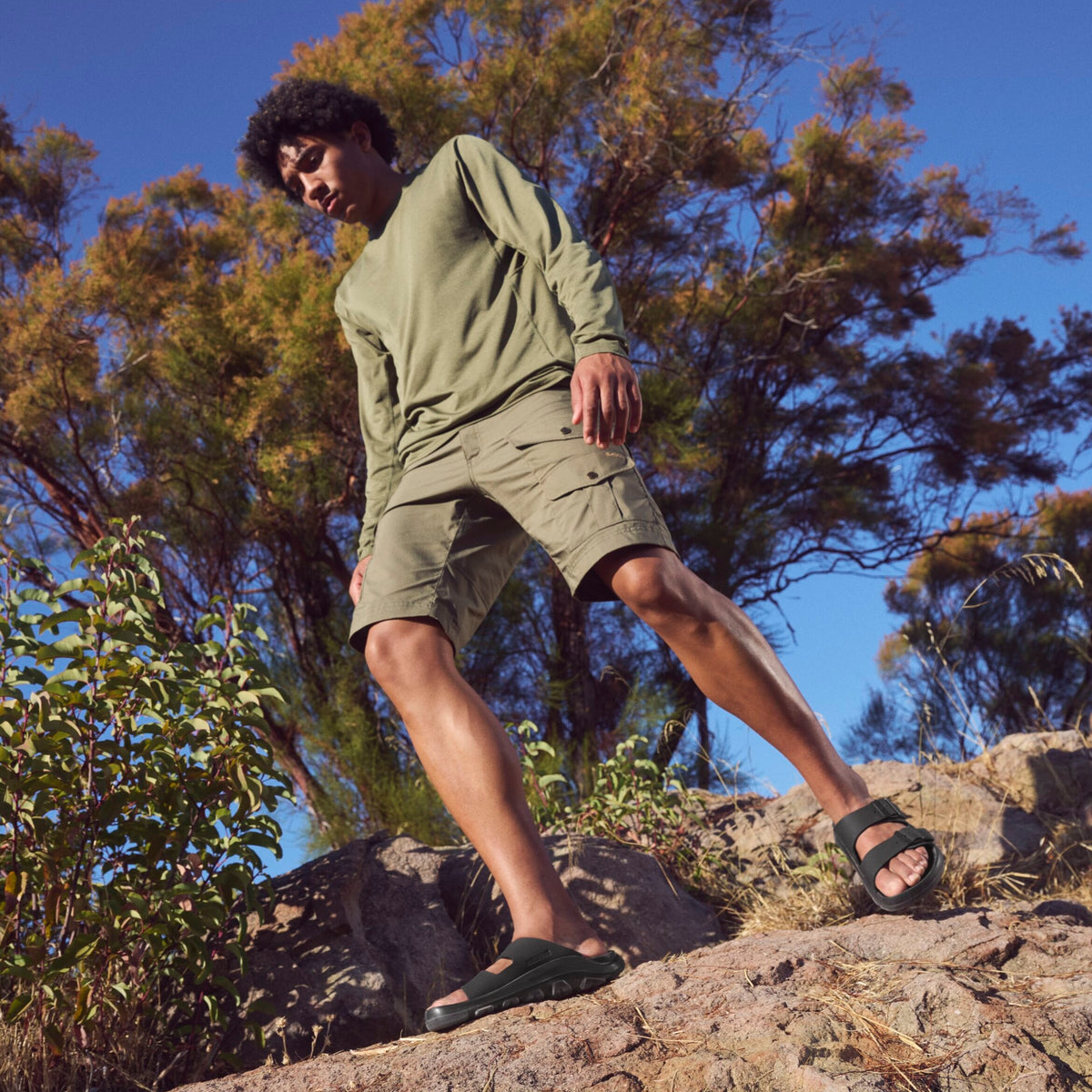 Birkenstock Mogami Terra 2 Strap apex black Birko-Flor