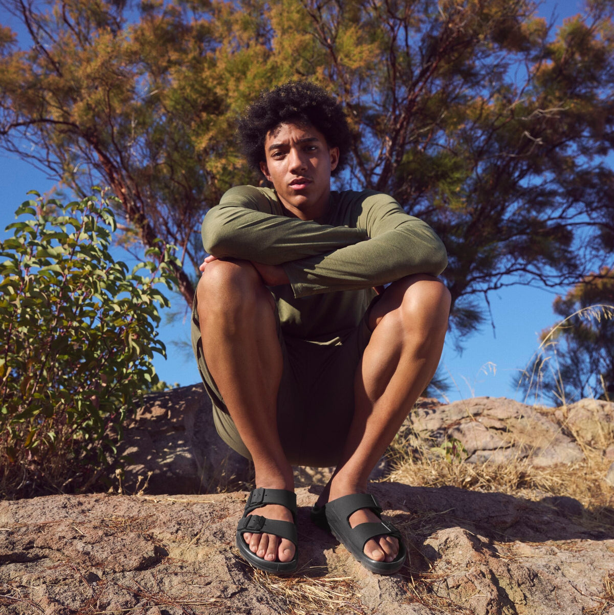 Birkenstock Mogami Terra 2 Strap apex black Birko-Flor