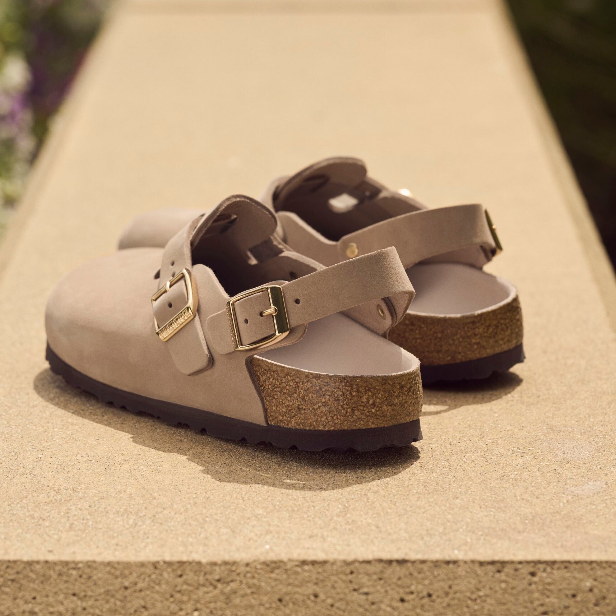 Birkenstock Tokio Hex sandcastle nubuck