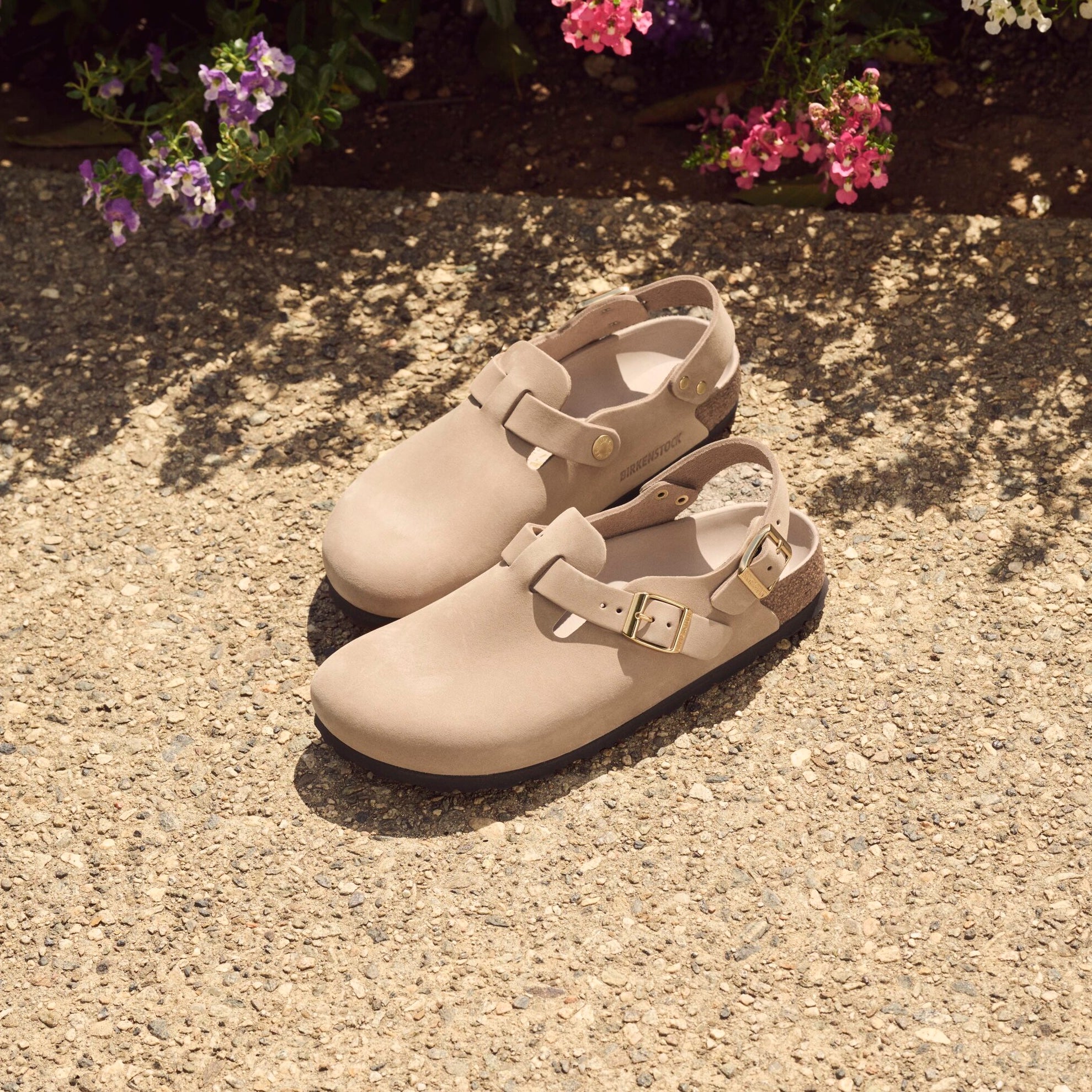 Birkenstock Tokio Hex sandcastle nubuck