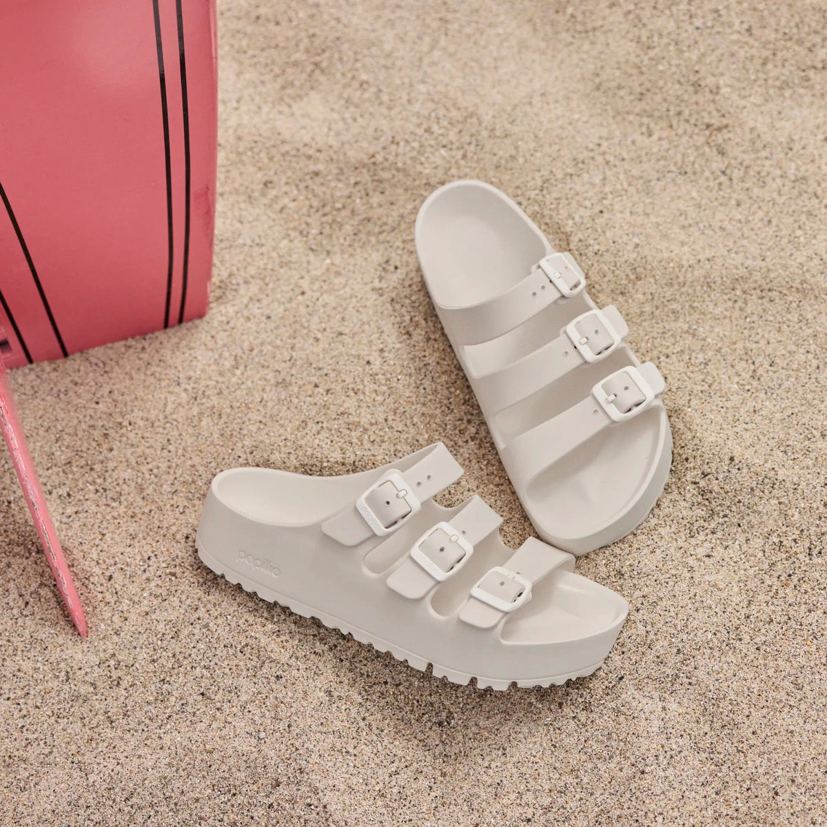 Birkenstock Florida Flex Platform EVA eggshell