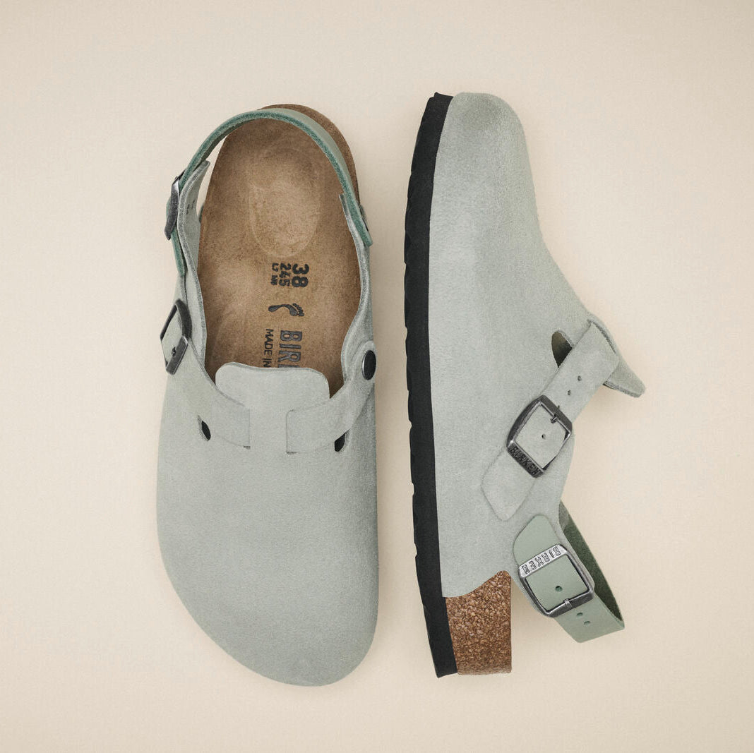 Birkenstock Tokio pure sage suede