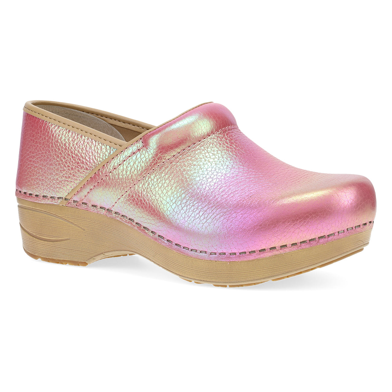 Dansko XP 2.0 pink iridescent leather