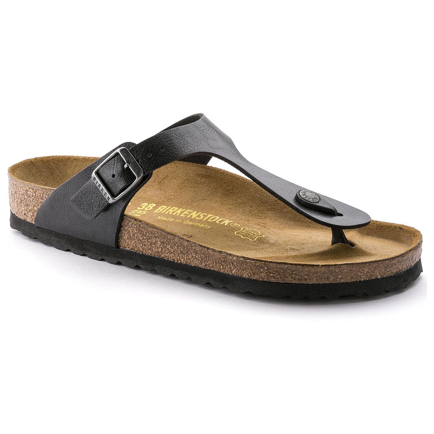 Birkenstock Gizeh graceful licorice Birko-Flor