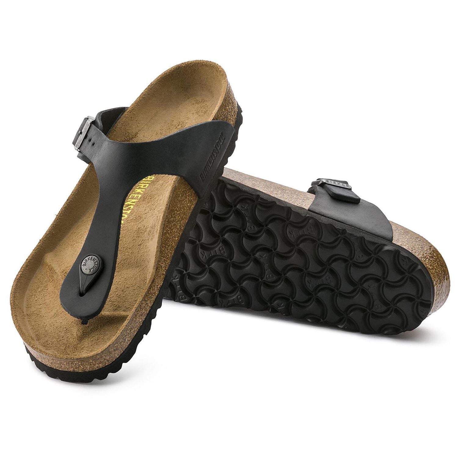 Birkenstock Gizeh graceful licorice Birko-Flor