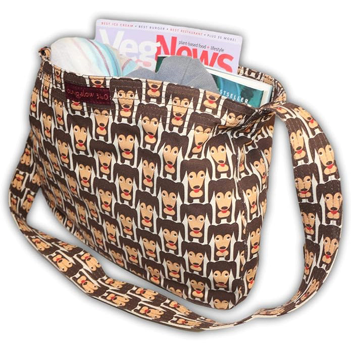 Bungalow 360 Messenger Bag happy dog