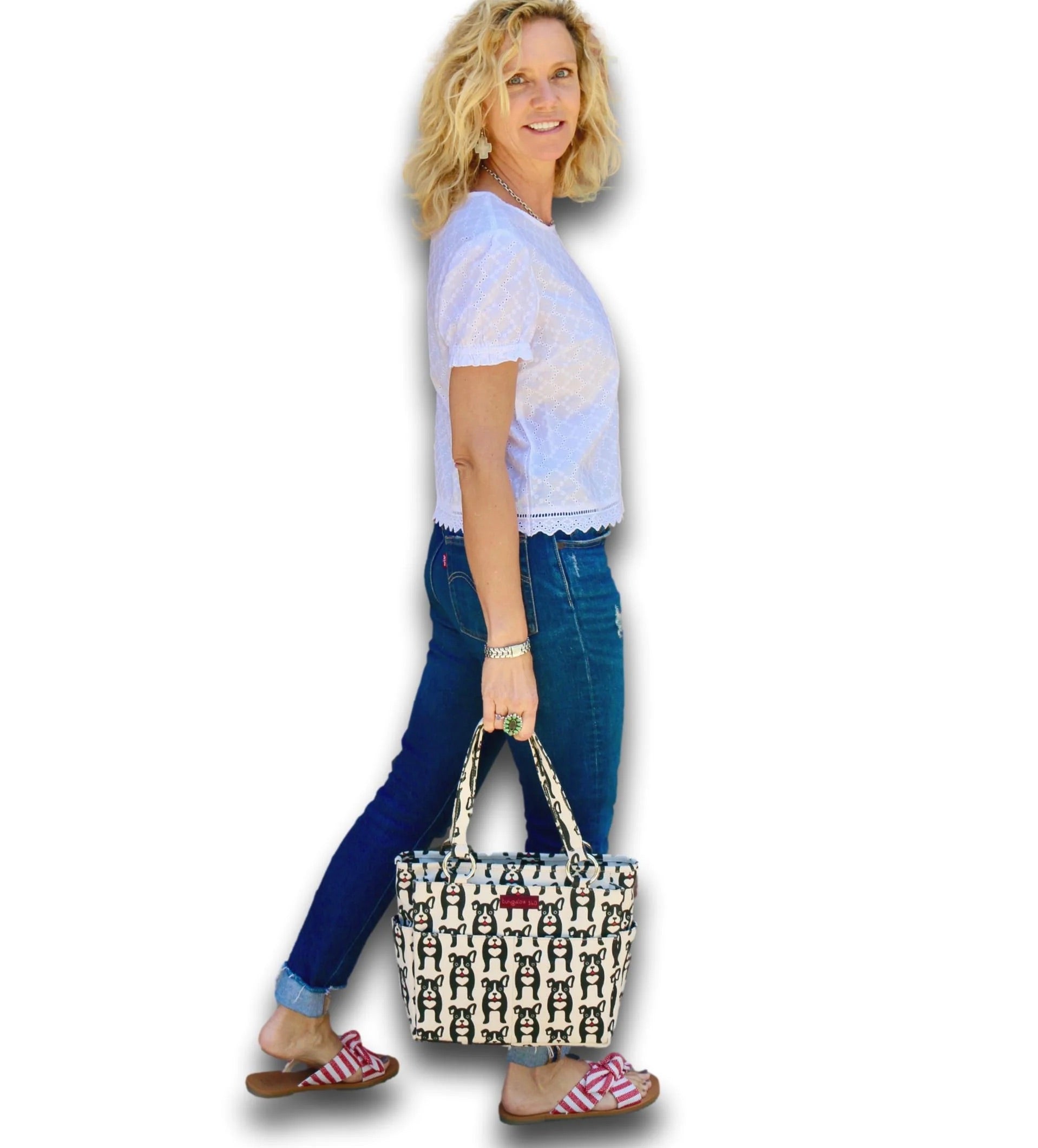 Bungalow 360 Pocket Bag black dog