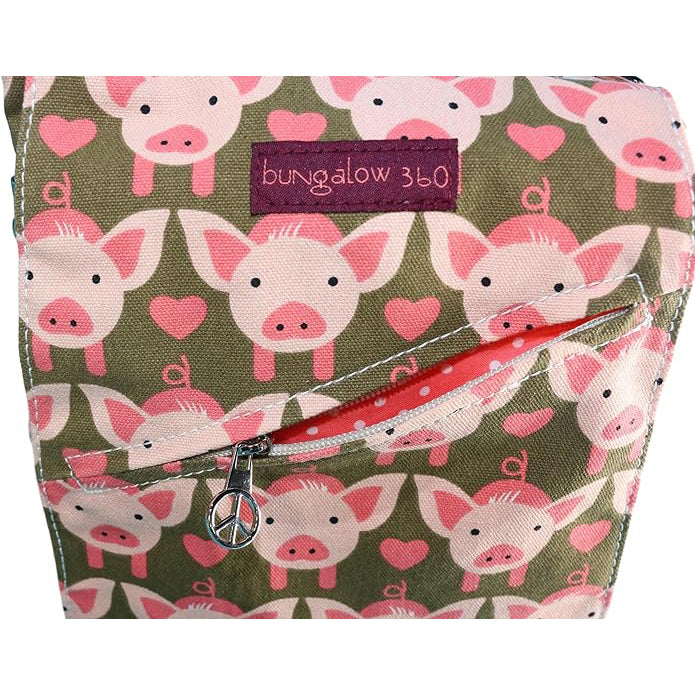 Bungalow 360 Small Messenger Bag pig