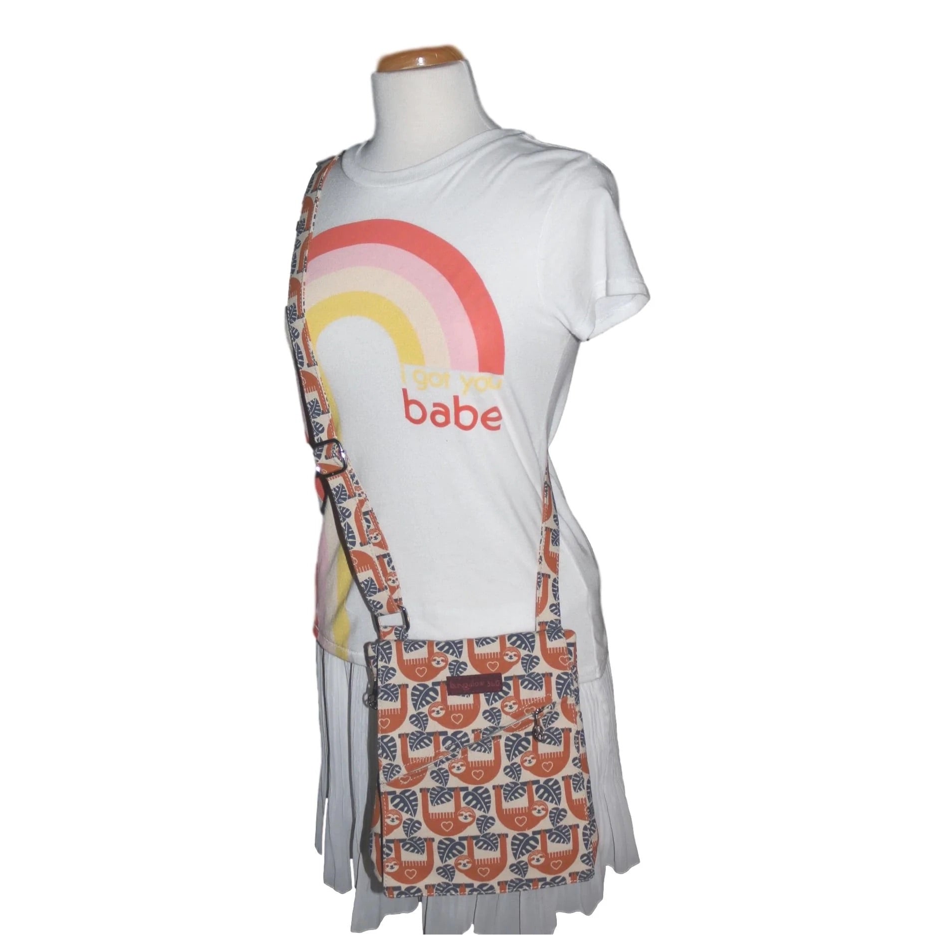 Bungalow 360 Small Messenger Bag sloth