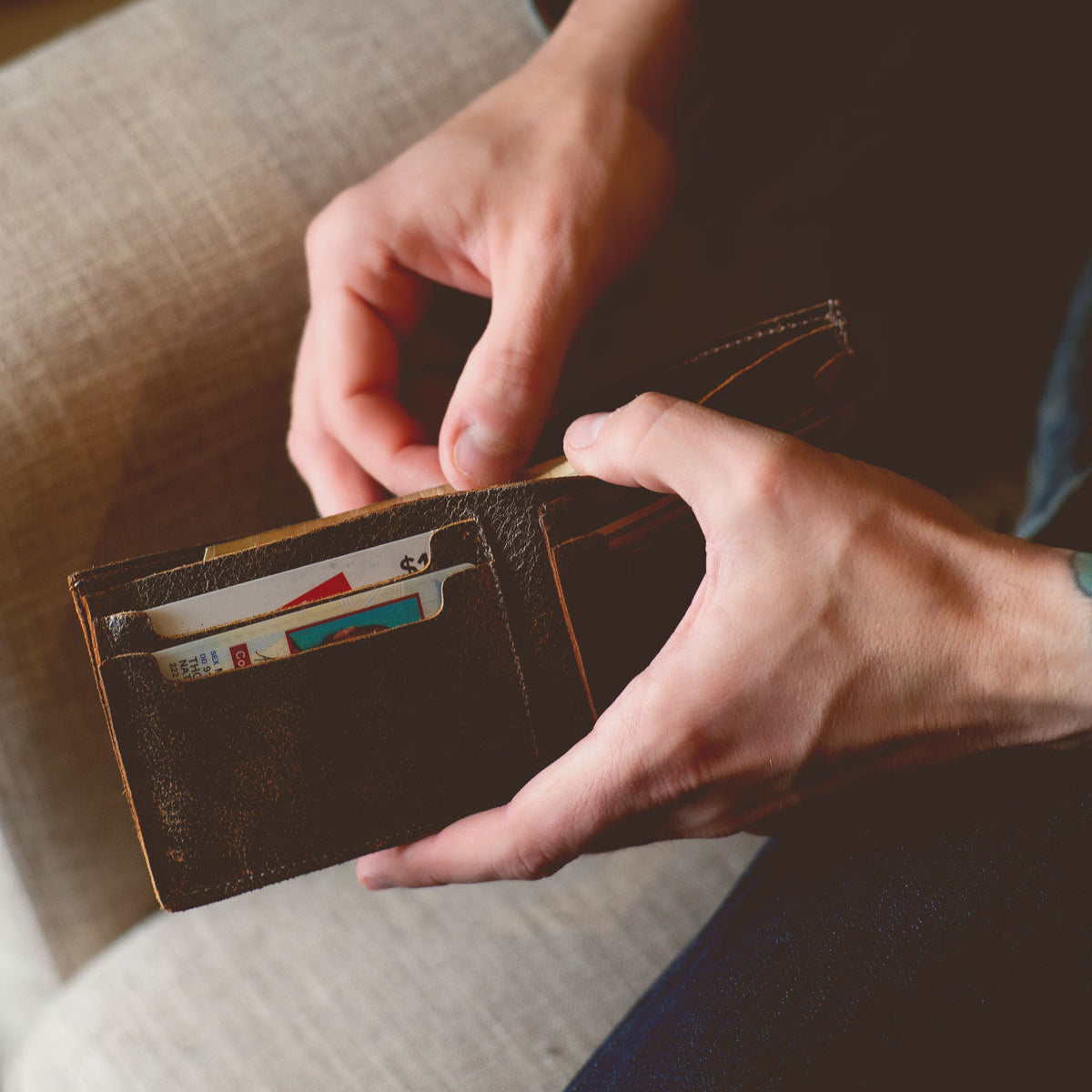 BED STU Amidala Wallet black lux