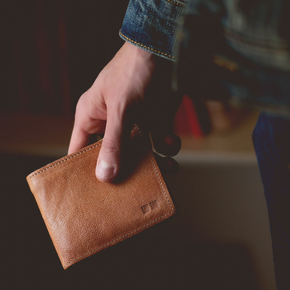 BED STU Amidala Wallet tan rustic