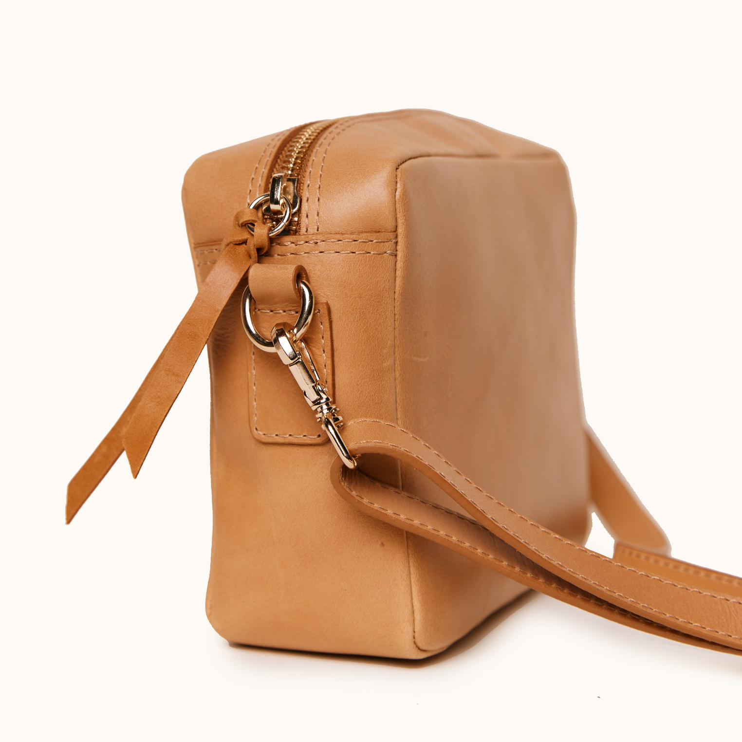 ABLE Aurora Crossbody cognac