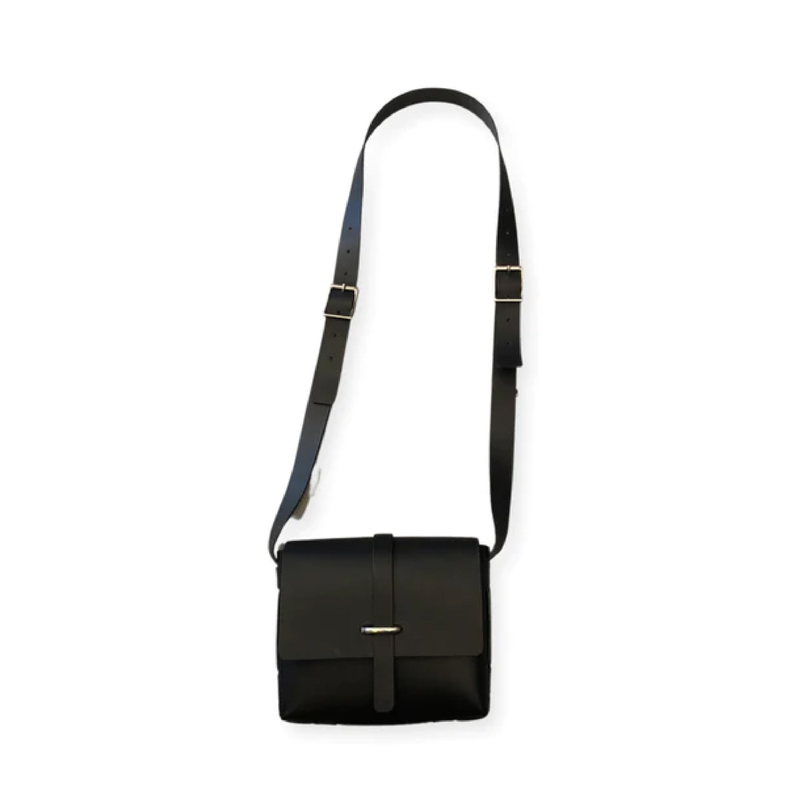 Dean B41 Crossbody Bag black leather