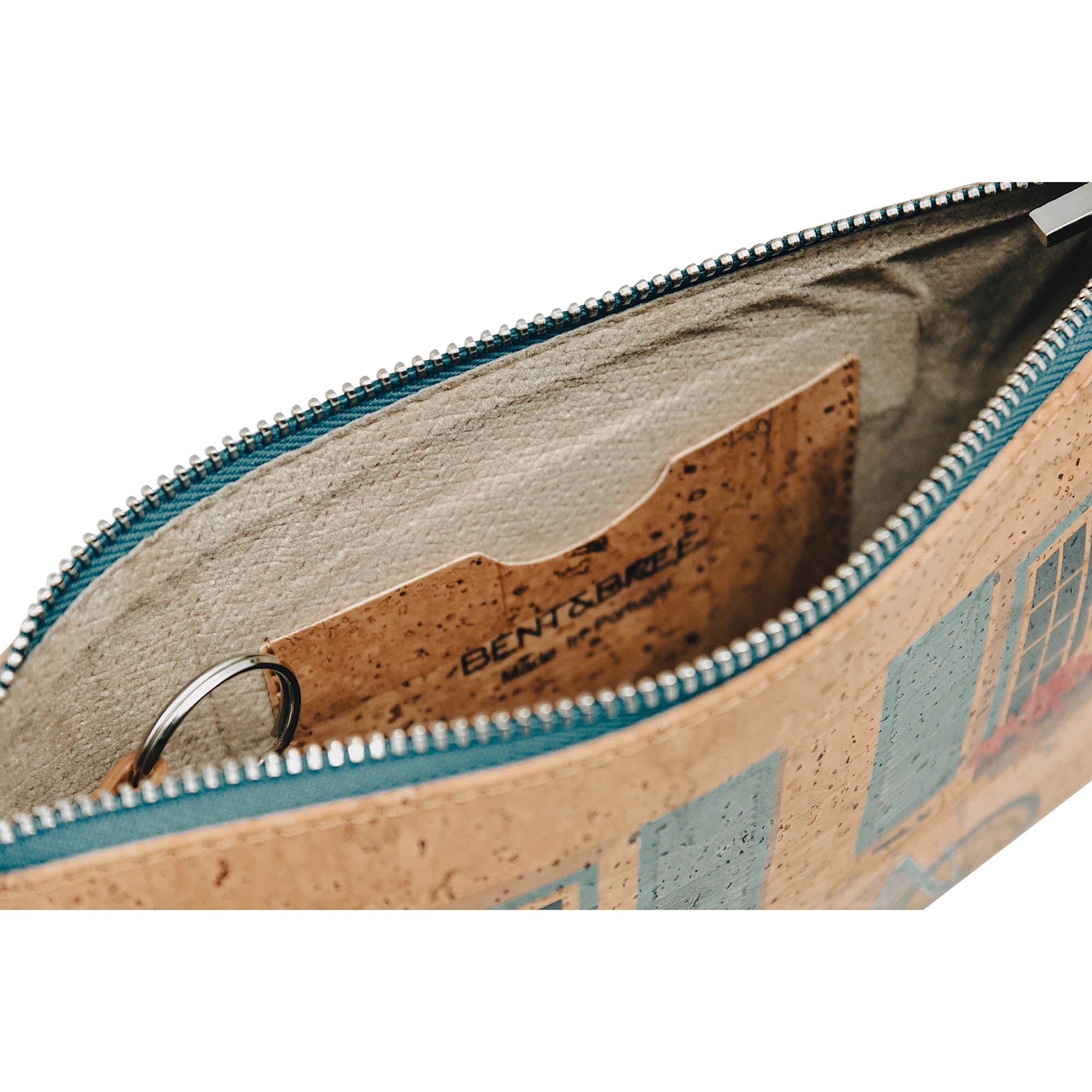 Bent&Bree Ivy Cork Clutch with Belt Loop bicycle