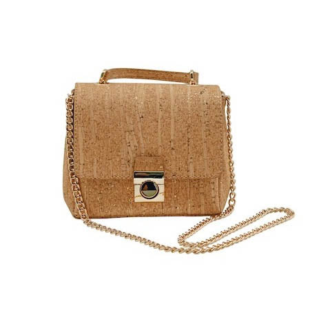 Bent&Bree Samara Convertible Mini Cork Bag natural/gold