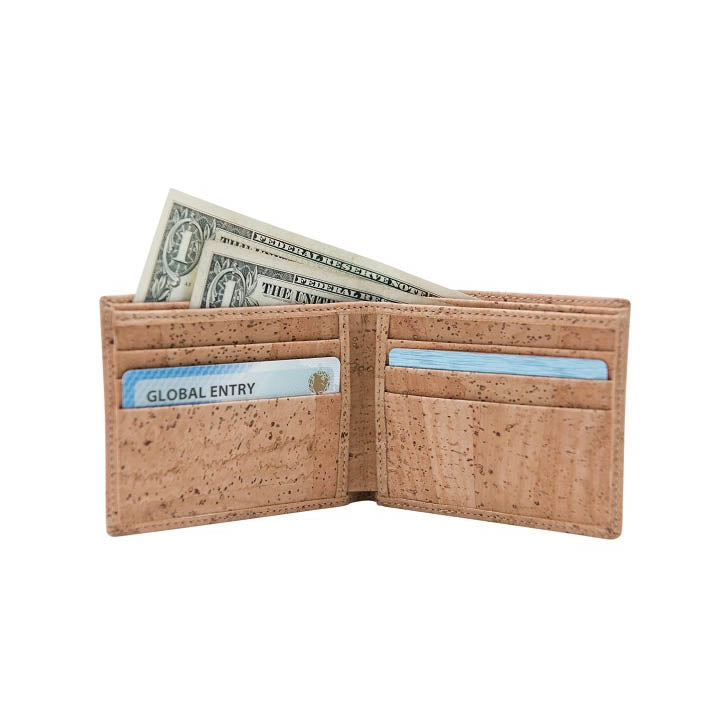Bent&Bree Kent Cork Wallet natural