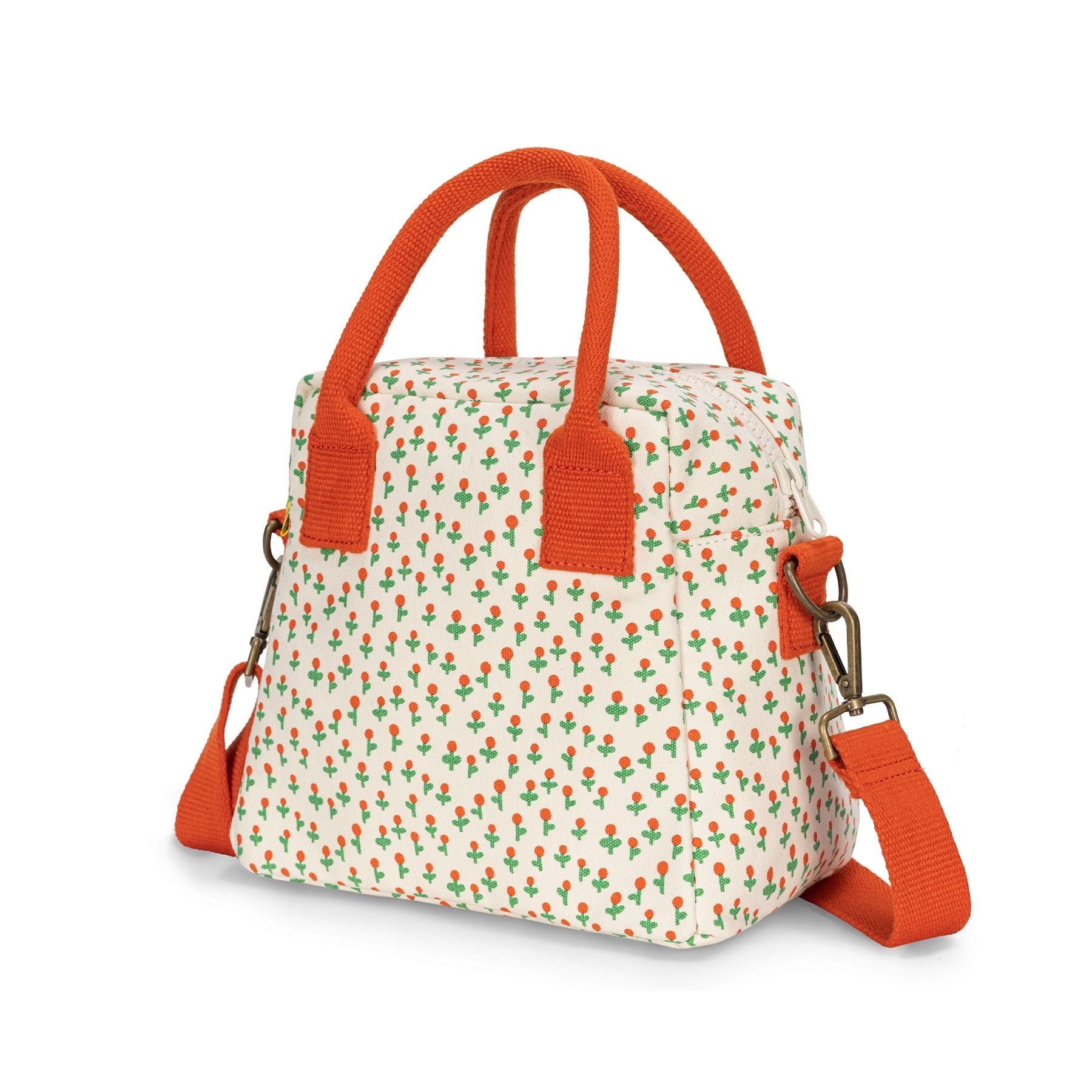Fluf Lunch Clutch tiny roses