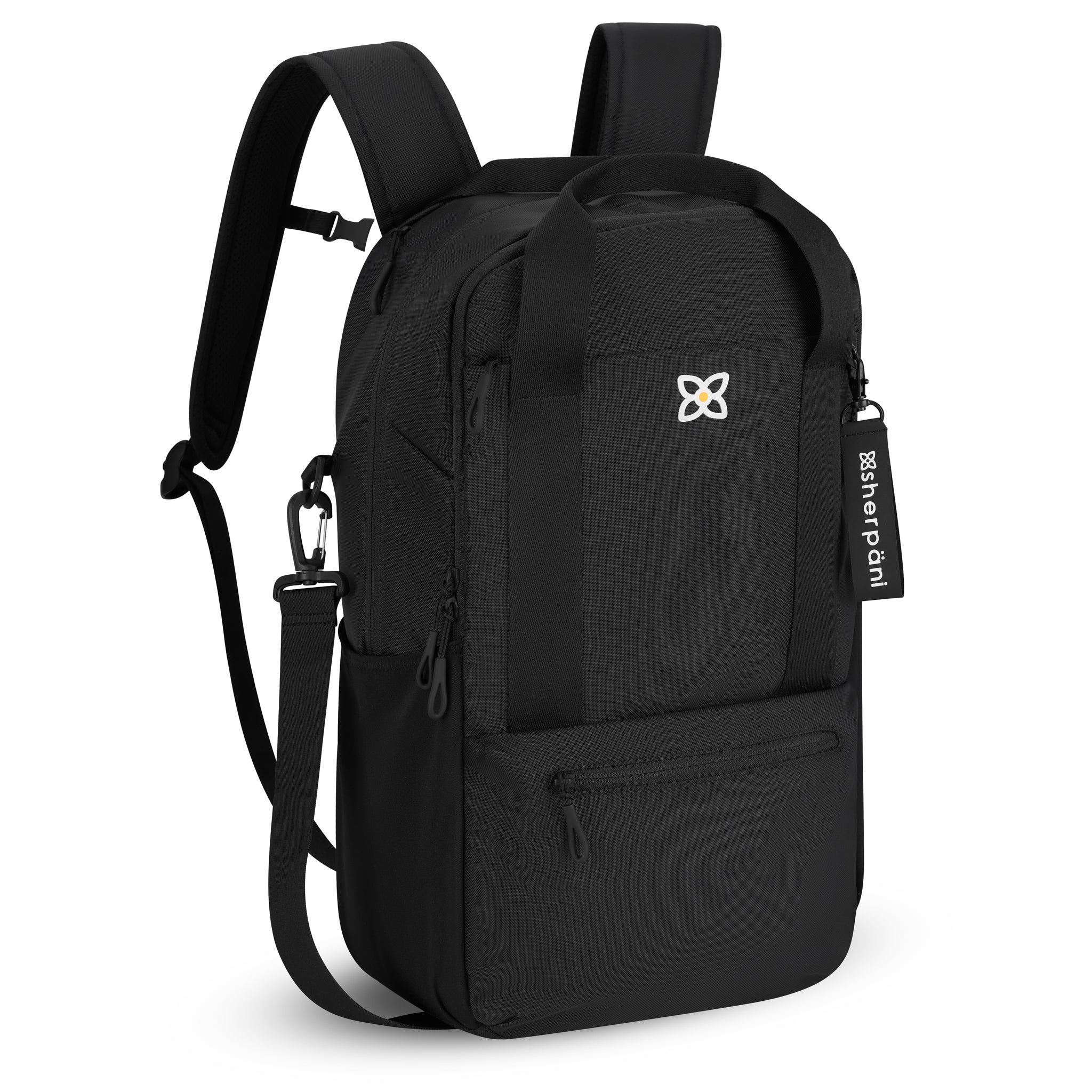 Sherpani Camden Convertible Backpack raven