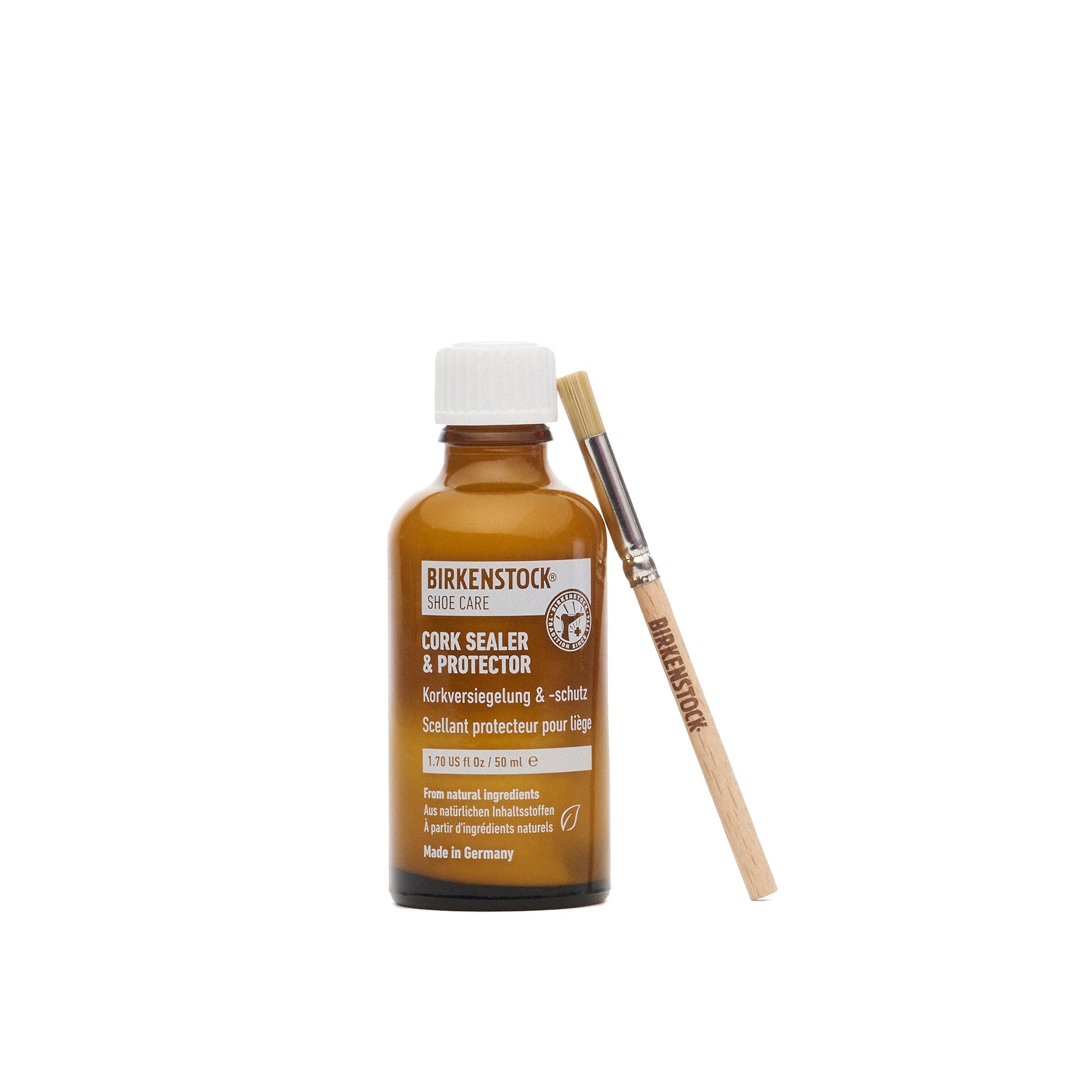 Cork Sealer & Protector with Brush (1.70 fl oz) by Birkenstock