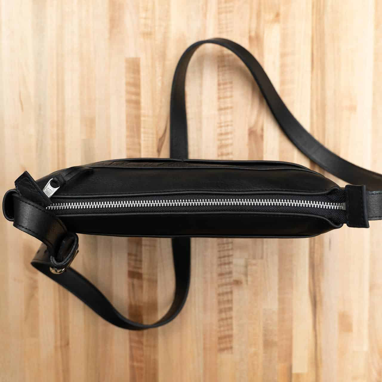 Buffalo Billfold Company Dakota Purse black leather