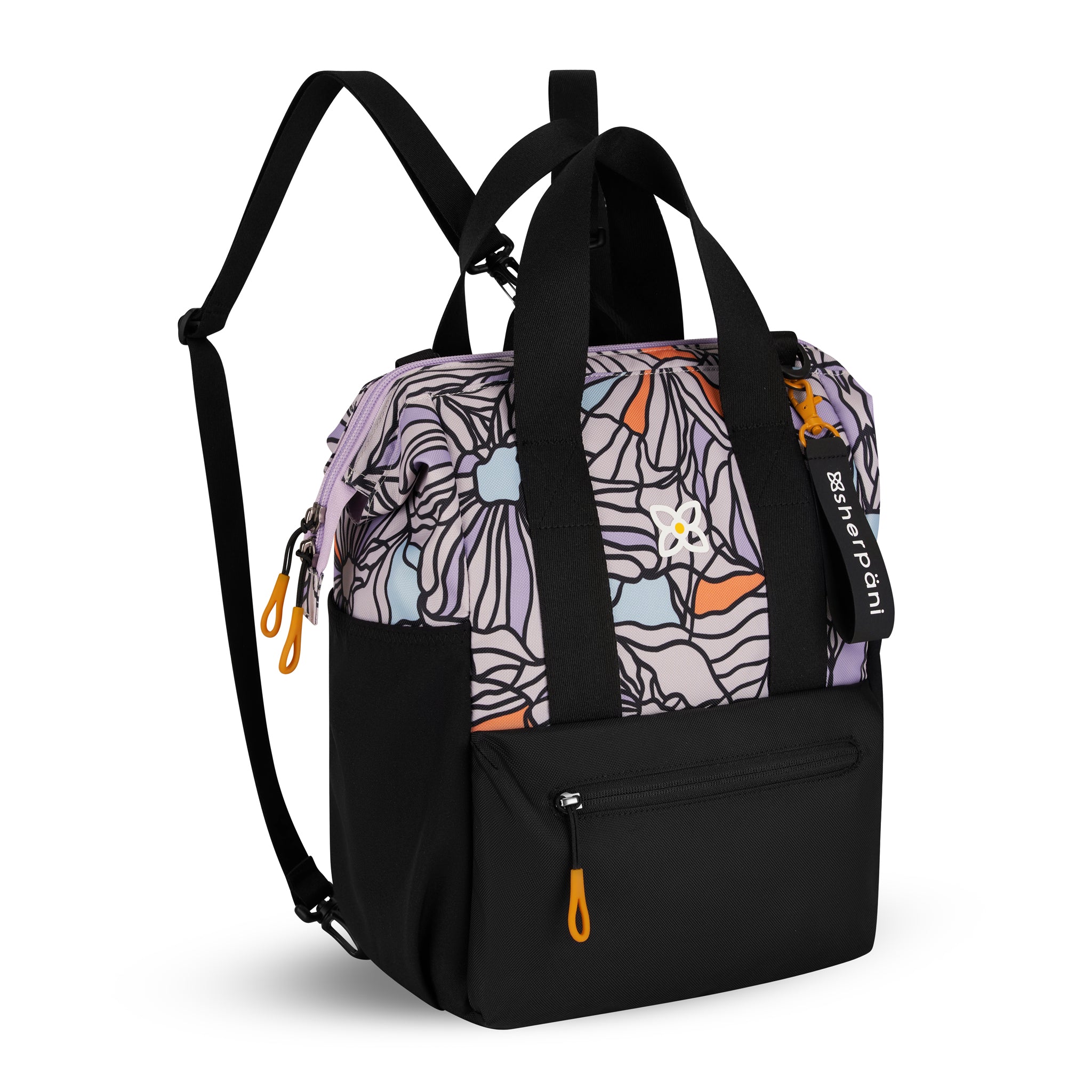 Sherpani Dispatch Convertible Tote Bag/Backpack bloom