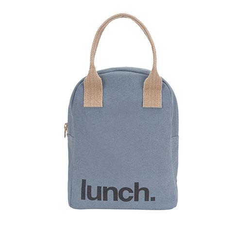 Fluf Zipper Lunch 'lunch' blue