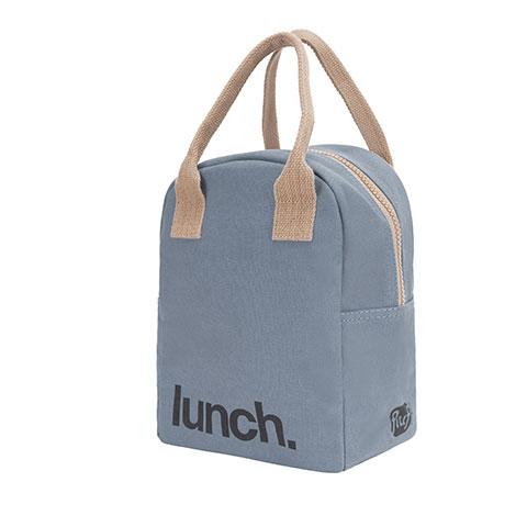 Fluf Zipper Lunch 'lunch' blue