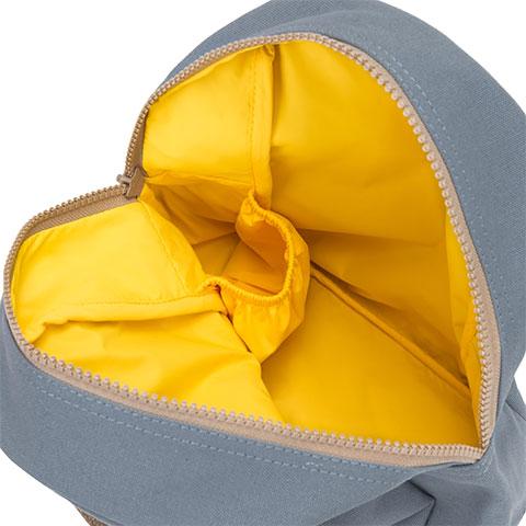 Fluf Zipper Lunch 'lunch' blue
